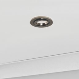 Electralite Yate Adjustable  Fire Rated Downlights Black Chrome 10 Pack