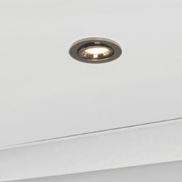 Electralite Yate Adjustable  Fire Rated Downlights Black Chrome 10 Pack