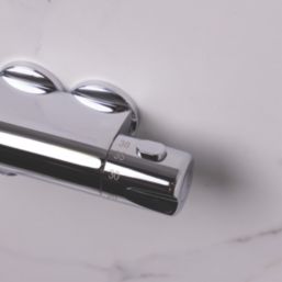 ETAL Atlas Exposed Single Outlet Thermostatic Chrome Shower Valve