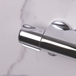 ETAL Atlas Exposed Single Outlet Thermostatic Chrome Shower Valve