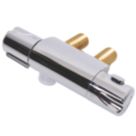 ETAL Atlas Exposed Single Outlet Thermostatic Chrome Shower Valve