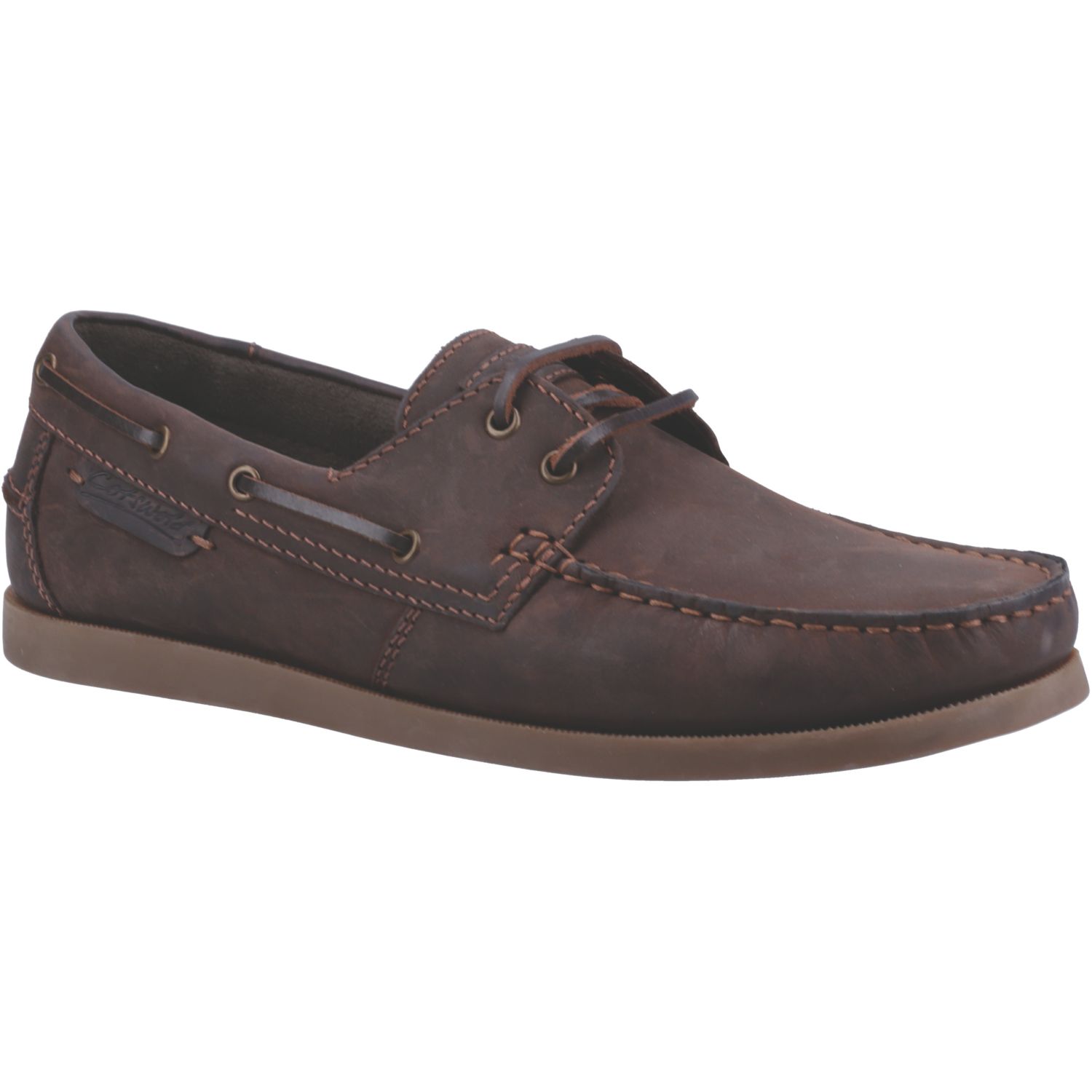Cotswold Bartrim Shoe Size 10 Brown Slip-On Non Safety Shoes (980YR)