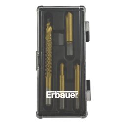 Precision Screw Extractor Set: Small Stripped Screw Remover