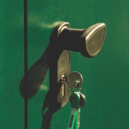 Asgard Addition 6' x 3' (Nominal) Pent Metal Bike Store Green