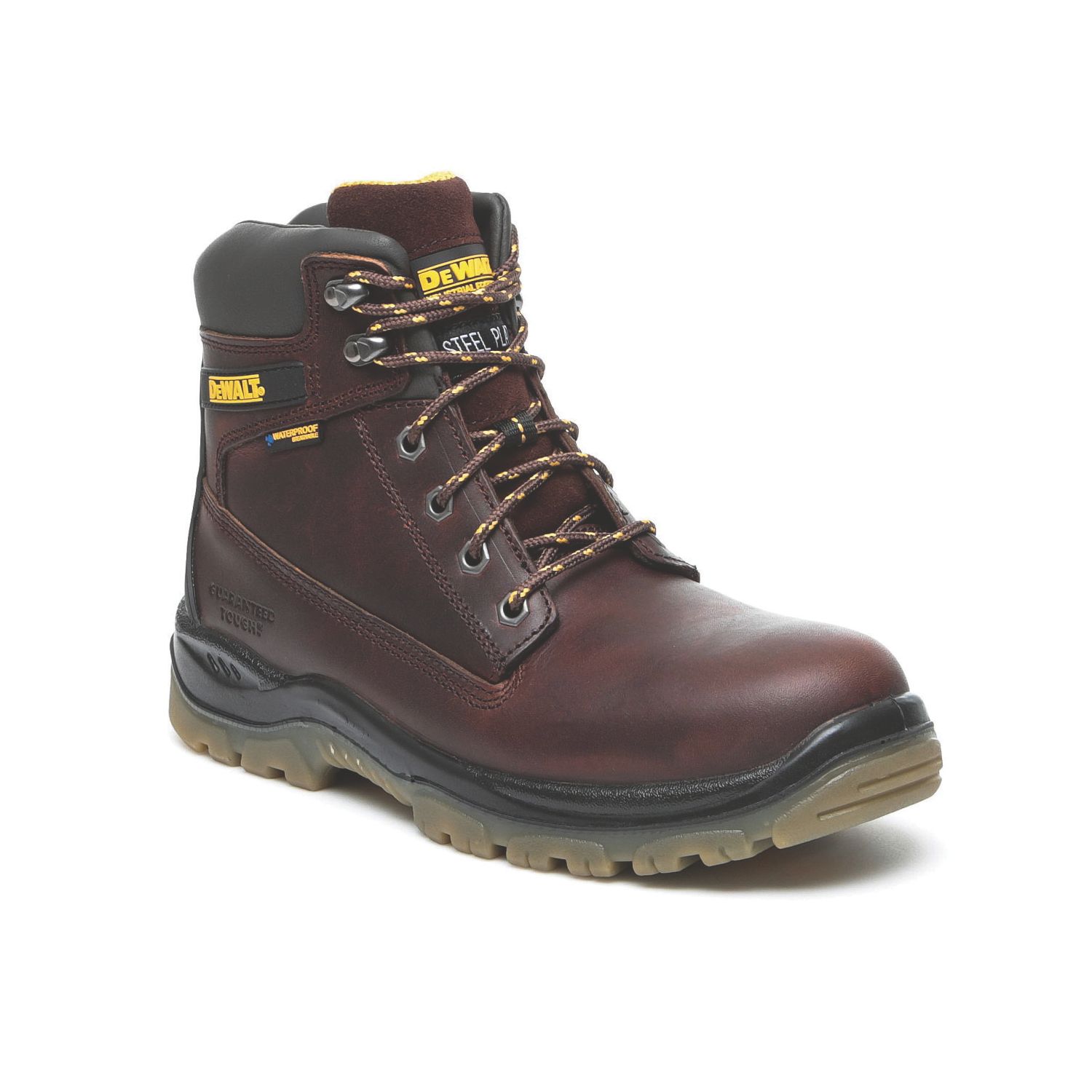 DeWalt Titanium Size 10 Tan Waterproof Steel Toe Cap Safety Boots (98168)