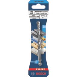 Bosch Expert PowerChange Plus Hex Shank Multi-Material HSS-G Pilot Drill Bit 7.15mm x 105mm