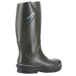 Nora Noramax Pro S5 Size 11  Green Steel Toe Cap Safety Wellies