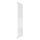 Reina Flat Single 1800mm x 366mm 2533BTU White Vertical Designer Radiator
