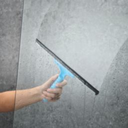 Mira Elevate Semi-Frameless Chrome Curved Bathscreen  800mm x 1450mm