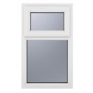 Crystal  Top Opening Obscure Triple-Glazed Casement White uPVC Window 905mm x 1040mm