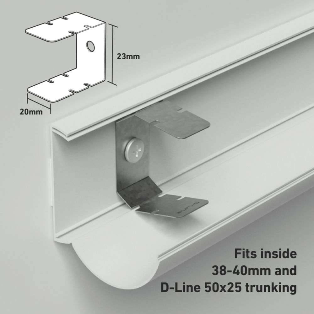 Sarè - Metal cable clip for fabric cables