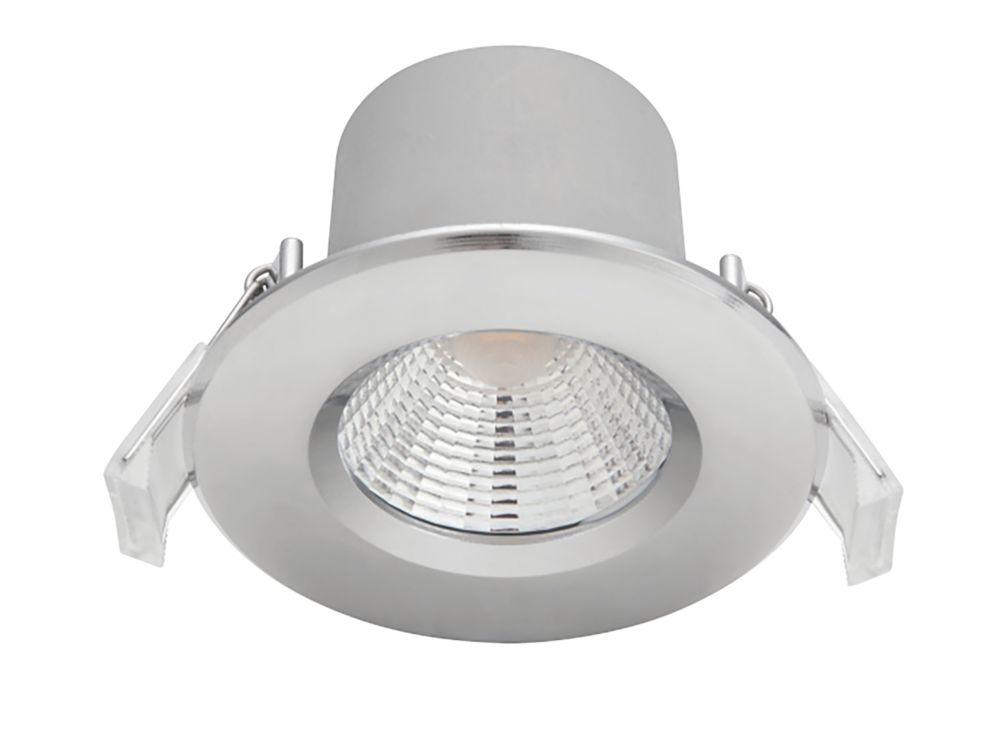 Philips Dive Fixed LED Recessed Spotlight Chrome 0.55W 350lm 3 Pack