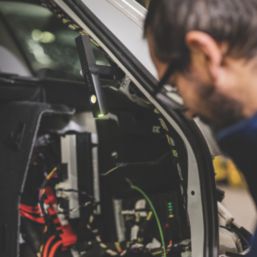 LEDlenser W4R Work Rechargeable LED Inspection Light Black 220lm