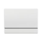 ETAL  PVC End Bath Panel & Plinth 700mm White 2 Pack