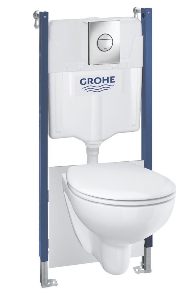 Grohe Solido Bau Compact 5in1 WC & Frame Bundle 1135mm