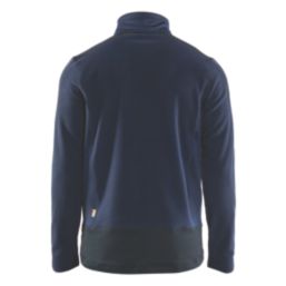 Blaklader  Microfleece Jacket Navy/Black Small 36" Chest