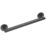 Croydex  Straight Household Grab Bar Black 450mm
