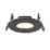 Saxby OrbitalPRO Fixed  Fire Rated LED Recessed Downlight Matt Black 9W 460lm
