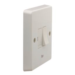 Crabtree Capital 13A Switched Fan Fused Spur  White