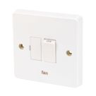Crabtree Capital 13A Switched Fan Fused Spur  White