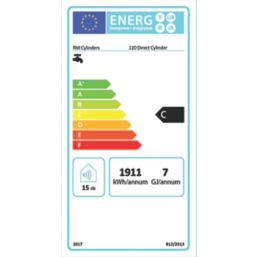 RM Cylinders Stelflow Direct   Unvented Cylinder 120Ltr