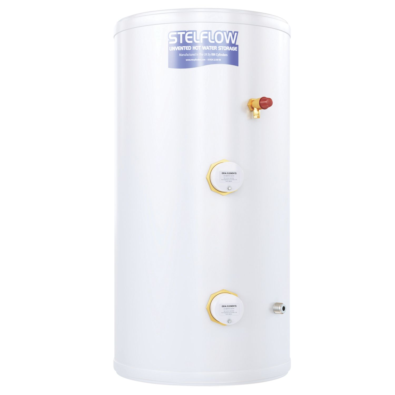 RM Cylinders Stelflow Direct Unvented Cylinder 120Ltr (98278)