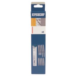 Erbauer   Multi-Material Reciprocating Saw Blades 8 Piece Set