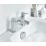 Bristan Apelo Chrome-Plated 135mm Deck Mounted Lever 2 Tap Holes Bath Mixer Tap
