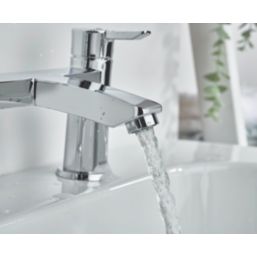 Bristan Apelo Chrome-Plated 135mm Deck Mounted Lever 2 Tap Holes Bath Mixer Tap