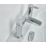 Bristan Apelo Chrome-Plated 135mm Deck Mounted Lever 2 Tap Holes Bath Mixer Tap