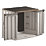 Forest  842Ltr 4' 6" x 2' 6" (Nominal) Plastic Patio Box Taupe Grey and Brown