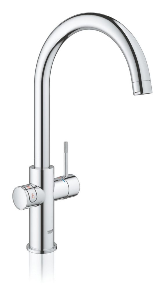 Grohe Red DUO C-Spout Boiler Tap Chrome