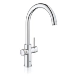 Grohe Red DUO C-Spout Instant Boiler Tap Chrome