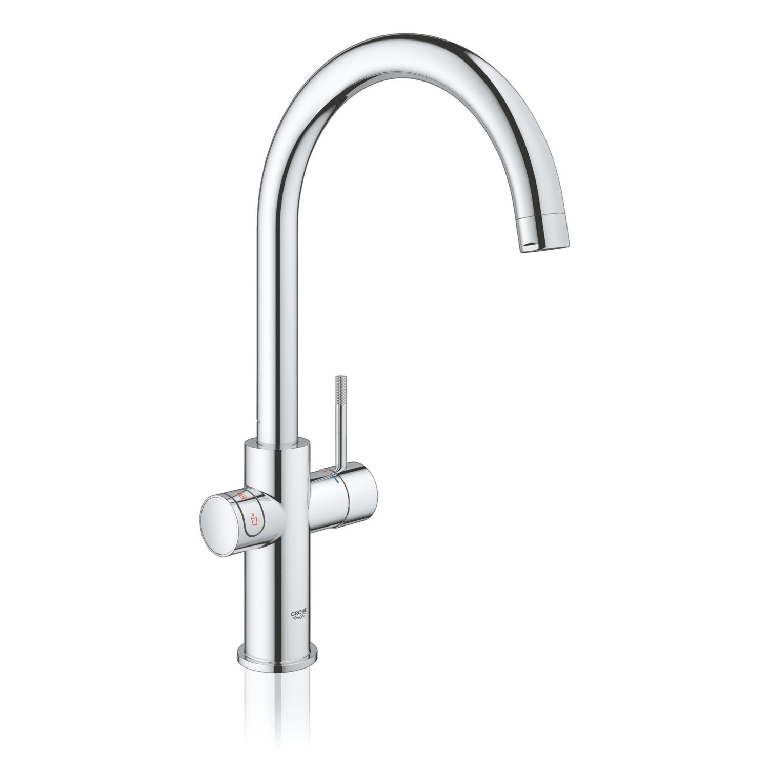 Grohe Red DUO C-Spout Boiler Tap Chrome (982JJ)