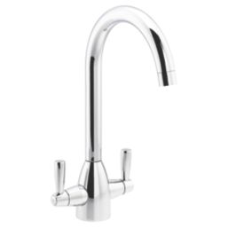 Streame by Abode Zermat Swan Dual-Lever Mono Mixer Chrome