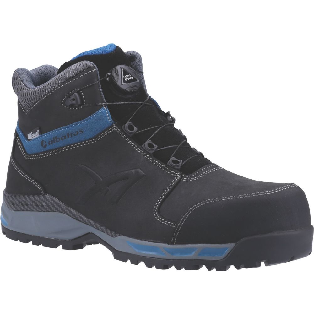Albatros Tofane CTX Metal Free Automatic Buckle Safety Boots Black