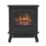 Be Modern Colman Black Electric Freestanding Stove 445mm x 528mm