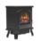Be Modern Colman Black Electric Freestanding Stove 445mm x 528mm