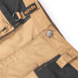 Scruffs Worker Plus Holster Pocket Trouser Stone 34" W 32" L
