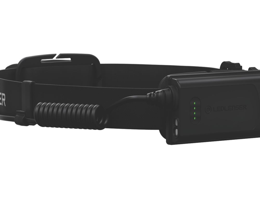 LEDlenser H5R Core Rechargeable LED Head Torch Black 500lm Screwfix