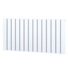 Towelrads Hanworth Plus 600mm x 960mm 4804BTU White Horizontal Designer Radiator