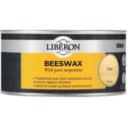 Liberon 500ml Clear Wood Beeswax