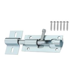 Smith & Locke Adjustable Barrel Gate Bolt Silver 76mm