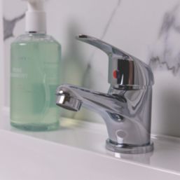 ETAL Loop Chrome 115mm Cloakroom Lever Mono Basin Mixer Tap