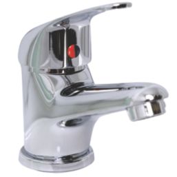 ETAL Loop Chrome 115mm Cloakroom Lever Mono Basin Mixer Tap