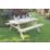 Forest Large Rectangular Garden Picnic Table 1770mm x 1530mm x 770mm