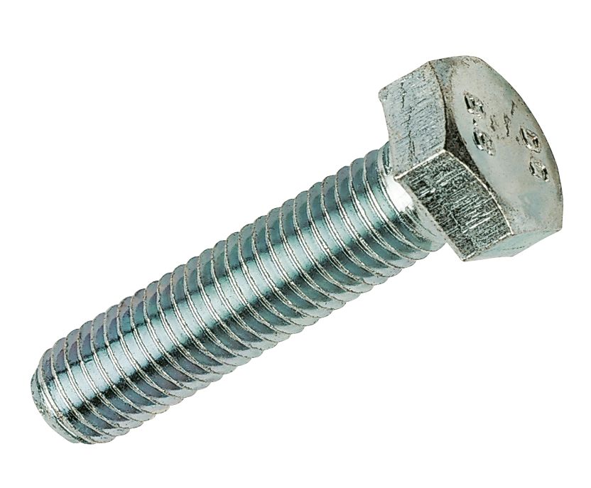 Easyfix BZP Steel Set Screws M16 x 50mm 50 Pack Screwfix
