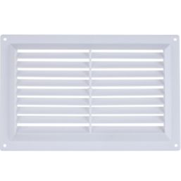 Map Vent Gas Louvre Vent White 229mm x 152mm