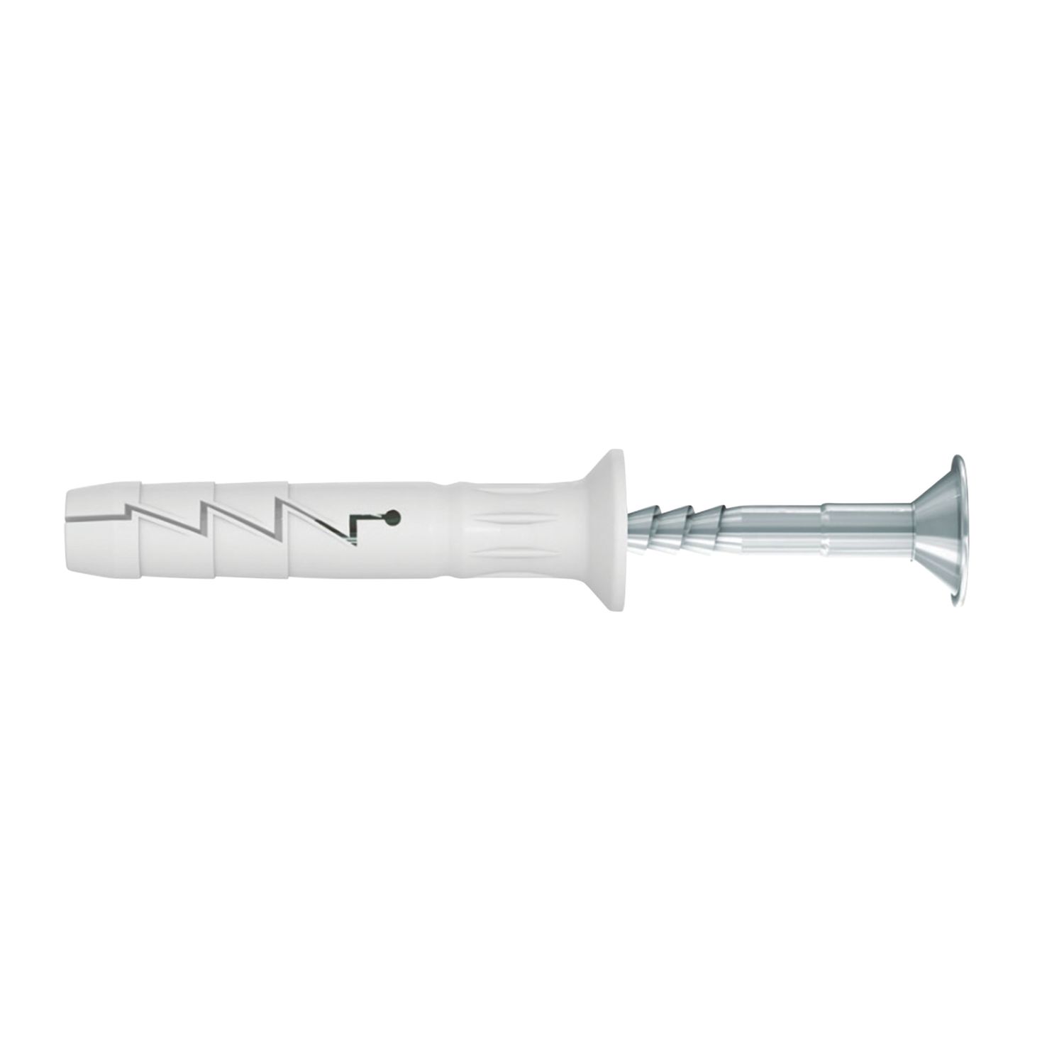 Rawlplug Nylon Hammer-In Fixings 6ga x 80mm 100 Pack (9836F)
