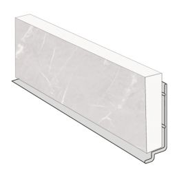 Fibo Profile for Base Aluminium 2400mm x 10mm